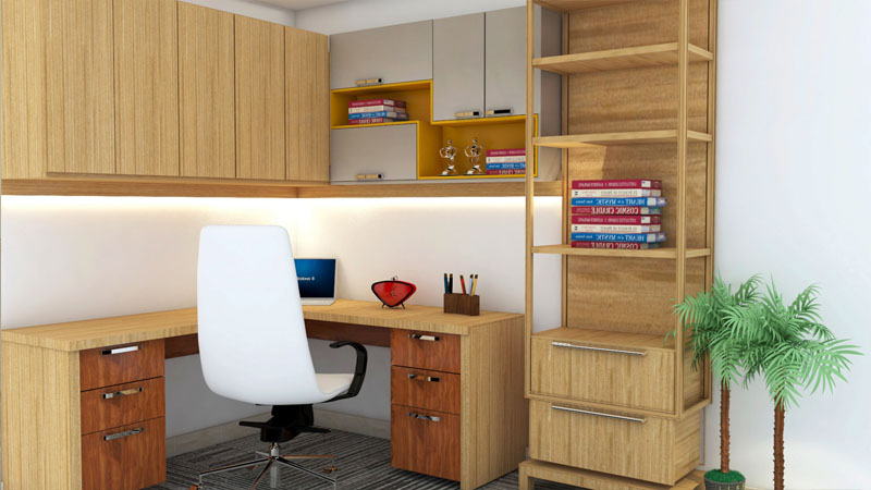 Study Table Interior Design